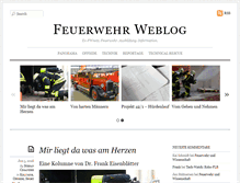 Tablet Screenshot of feuerwehr-weblog.org